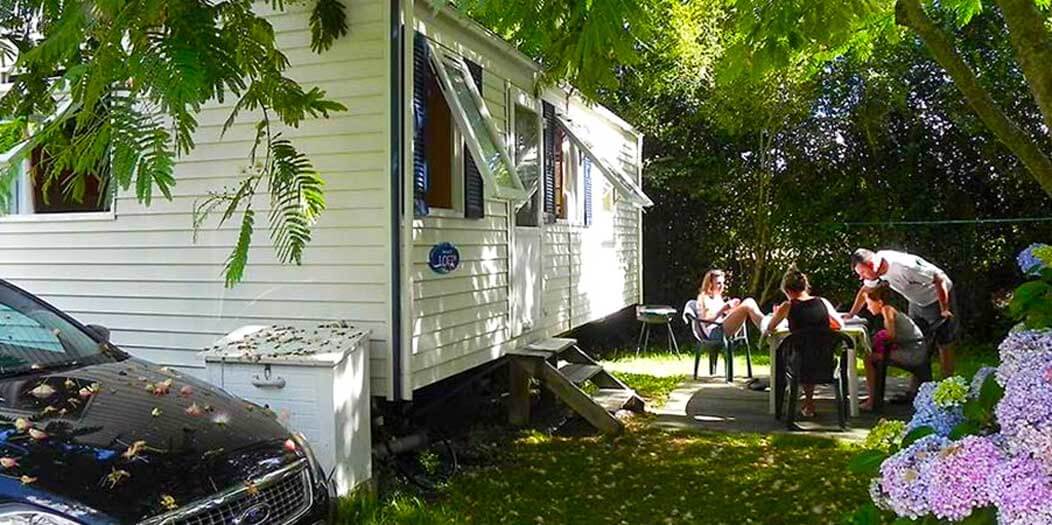 mobil home camping pays basque