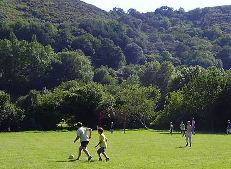 aire de jeux du camping nature au Pays Basque