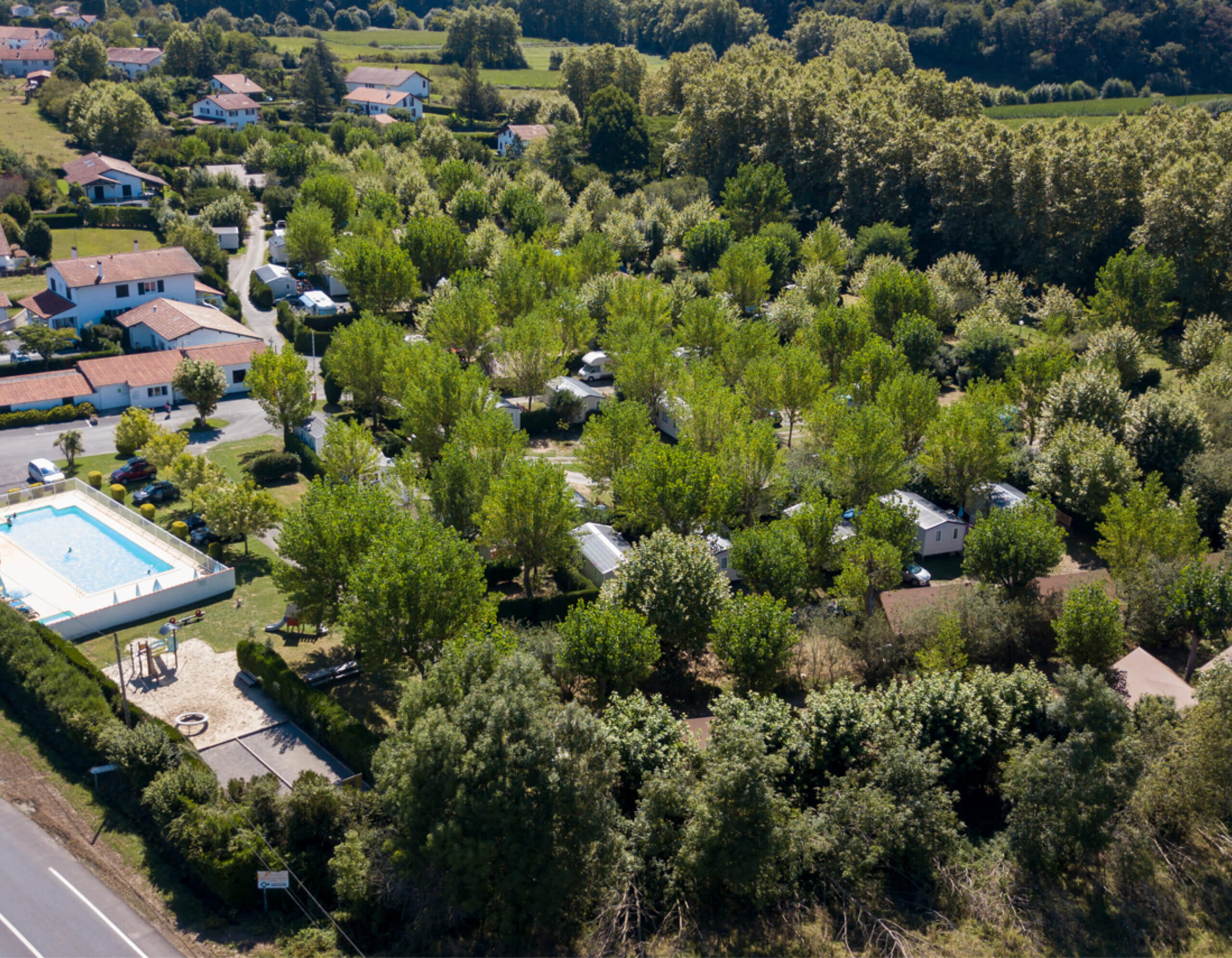 camping familial pays basque