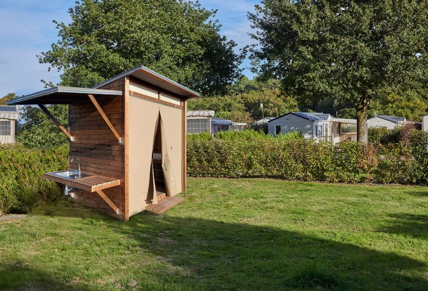 emplacement sanitaire privé camping pays basque